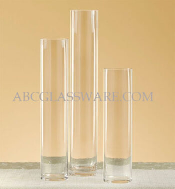 Cylinder Vases 6" Diameter Mouth and more