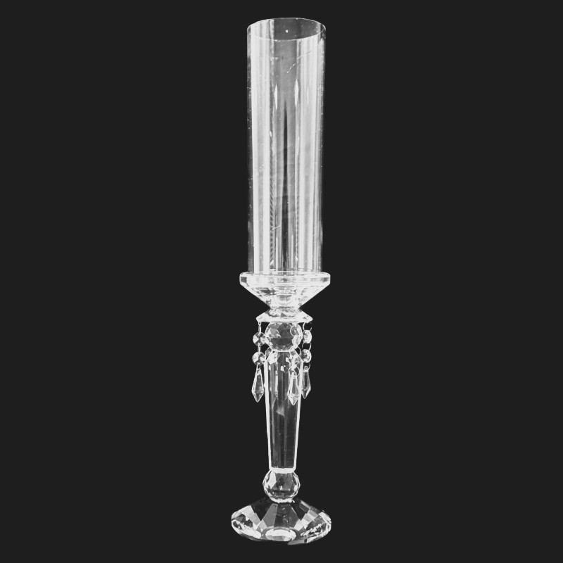 Set of 3 Crystal Candle Holders for Wedding Centerpieces - Image 2