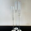 Crystal Candle Hurricane Holder Set of 3 - Image 2
