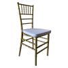 48 Resin Chiavari Chair in Gold, With white Cushion. Free Shippig , Coming soon