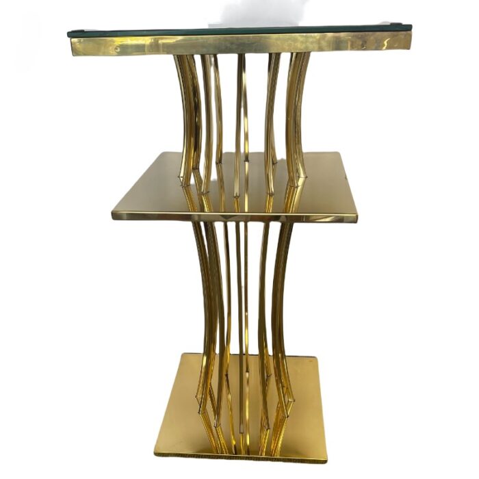Bar Table with Black Top - Image 2