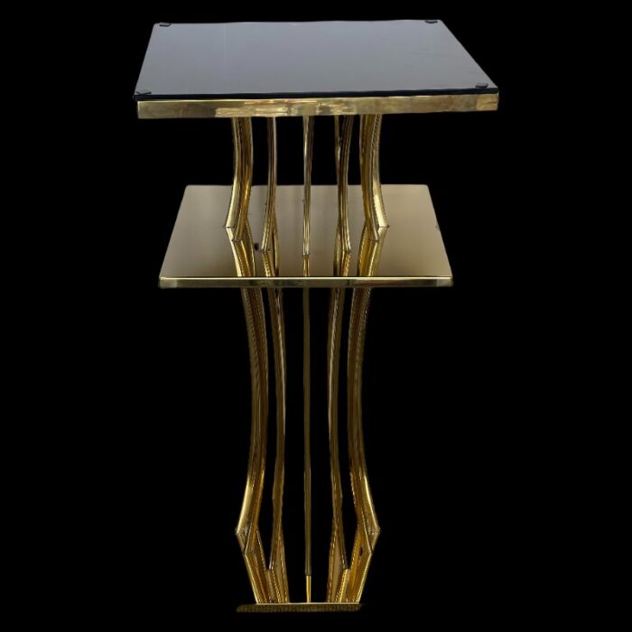 Bar Table with Black Top